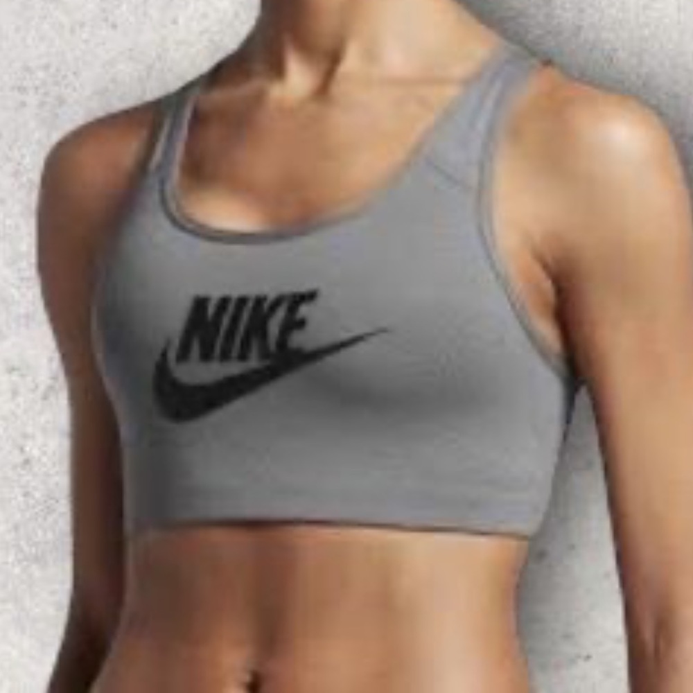 NIKE Women's Swoosh Futura Sports Bra